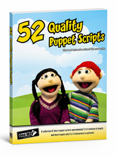 Load image into Gallery viewer, 52 Quality Puppet Scripts