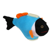 Load image into Gallery viewer, Powder Blue Fish Piggy Bank