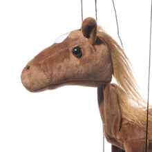 Load image into Gallery viewer, Brown Horse Marionette (Small - 8")