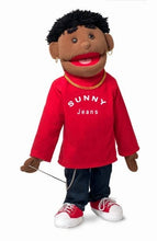 Load image into Gallery viewer, Sunny Boy Puppet, Black (28&quot;)
