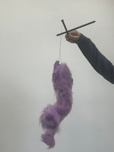 Load image into Gallery viewer, 16" Purple monster marionette (IMPERFECT 1326)