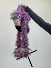 Load image into Gallery viewer, Jumbo Rainbow flamingo marionette( IMPERFECT 1443)
