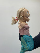Load image into Gallery viewer, 14" Mermaid blond hair (IMPERFECT 1373)