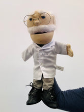 Load image into Gallery viewer, Doctor Puppet, White (14")