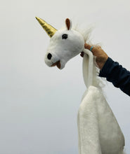 Load image into Gallery viewer, 38" Unicorn plush NOT a puppet (Imperfect 1124)