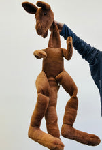 Load image into Gallery viewer, 38" Kangaroo plush NOT a puppet (Imperfect 1131)