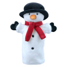 Load image into Gallery viewer, Snowman Puppet - Long Sleeved (15")