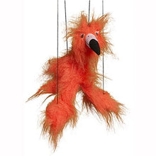 Load image into Gallery viewer, Orange Flamingo Marionette (Small - 8")
