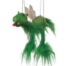 Load image into Gallery viewer, Green Dragon Marionette (Small - 8")