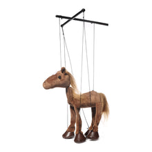 Load image into Gallery viewer, Brown Horse Marionette (Small - 8")