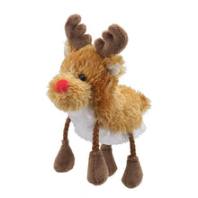 Load image into Gallery viewer, Rudolph the Red-Nosed Reindeer Finger Puppet (6")