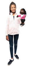 Load image into Gallery viewer, Barbara, Woman Puppet, Black (14")