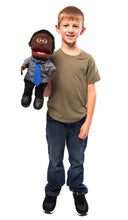 Load image into Gallery viewer, Calvin, Man Puppet, Black (14")