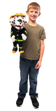 Load image into Gallery viewer, Dalmatian Firedog Puppet, Dark Coat (14&quot;)

