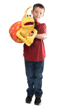 Load image into Gallery viewer, Silly Snail Puppet (19")