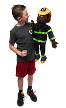 Load image into Gallery viewer, Fireman Puppet, Black (25")