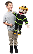 Load image into Gallery viewer, Fireman Puppet, Peach Skin (25&quot;)
