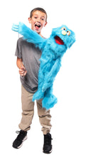 Load image into Gallery viewer, Monster Puppet, Blue (30")