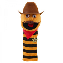 Load image into Gallery viewer, Cowboy Sock Puppet (16")