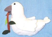 Load image into Gallery viewer, Dove Bird Puppet (13")
