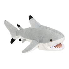 Load image into Gallery viewer, Black Tip Reef Shark Finger Puppet (12")