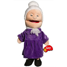 Load image into Gallery viewer, Grandmother Puppet, White (14&quot;)
