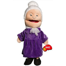 Load image into Gallery viewer, Grandmother Puppet, White (14")