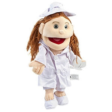 Load image into Gallery viewer, Nurse Puppet, White (14")