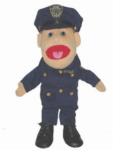 Load image into Gallery viewer, Police Lady Puppet (14")