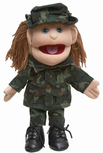 Army Girl Puppet (14