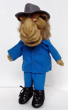Load image into Gallery viewer, Camel Puppet, With Blue Suit and Gray Hat (14&quot;)
