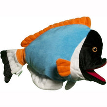 Load image into Gallery viewer, Blue Powder Fish Puppet (16")