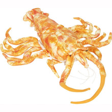 Load image into Gallery viewer, Orange Rock Lobster Puppet (18")