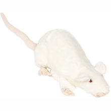 Load image into Gallery viewer, Rat Puppet, White (13&quot;)
