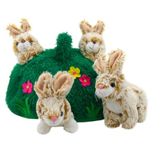 Load image into Gallery viewer, Rabbit Hill with Finger Puppets, (8")