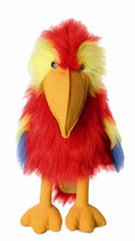 Load image into Gallery viewer, Scarlet Macaw Parrot Puppet (18&quot;)
