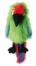 Load image into Gallery viewer, Military Macaw Puppet (18")