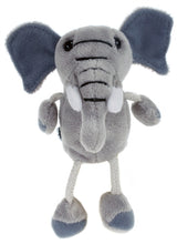 Load image into Gallery viewer, Elephant Finger Puppet (6")