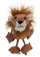 Load image into Gallery viewer, Lion Finger Puppet (6")