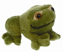Load image into Gallery viewer, Frog Finger Puppet, Green (6")
