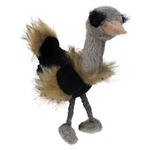 Load image into Gallery viewer, Ostrich Finger Puppet (6")