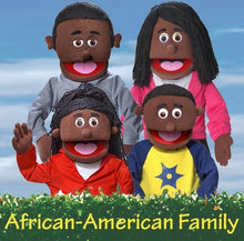 Load image into Gallery viewer, Family Pro Puppet Set, Hispanic (4 Pro Puppets)
