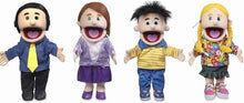 Load image into Gallery viewer, Family Glove Puppet Set, Peach (4 Puppets)