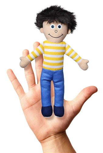 Bobby Boy Finger Puppet (7.5