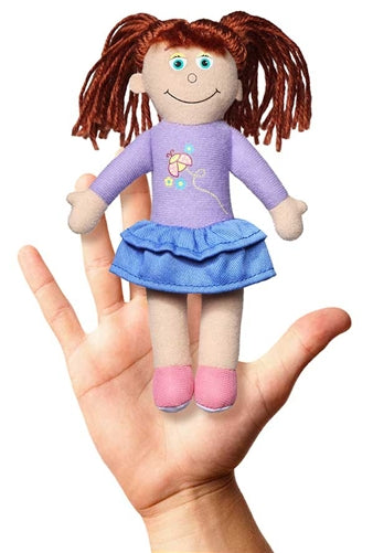 Amy Girl Finger Puppet (7.5