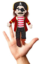 Load image into Gallery viewer, Pirate Finger Puppet (7.5")