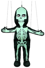 Load image into Gallery viewer, Skeleton Marionette, Glows In The Dark (16")
