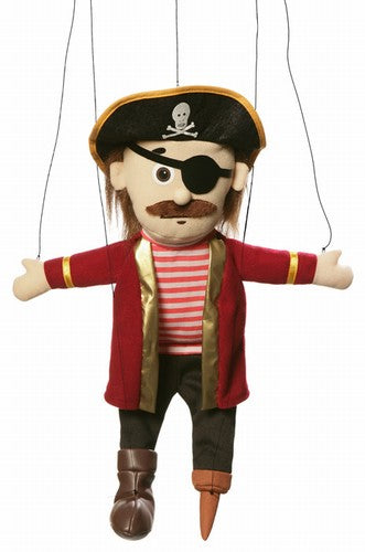 Pirate Marionette, with Peg Leg (16