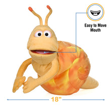 Load image into Gallery viewer, Silly Snail Puppet (19&quot;)

