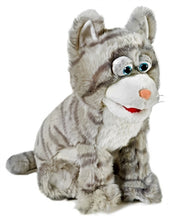 Load image into Gallery viewer, Silly Kitty Puppet, Gray (14&quot;)
